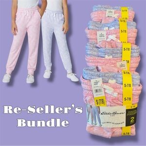 Re-Seller’s 5lb Bundle - Eddie Bauer NWT Youth Girls 2-pack Lounge Joggers